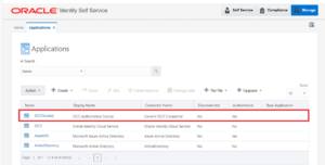 User Reconciliation in OIG 12c Step 1