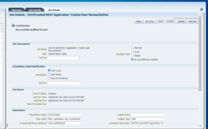 User Reconciliation in OIG 12c Step 31