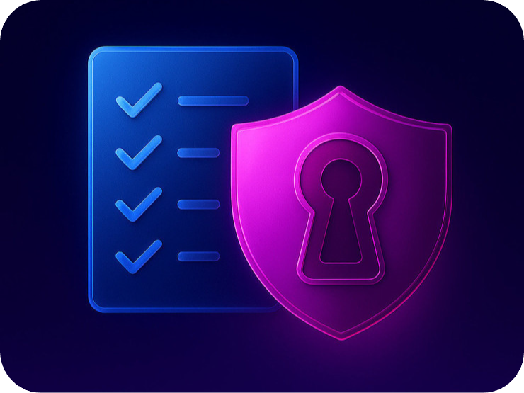 Shield And Checklist Smaller Round Corners